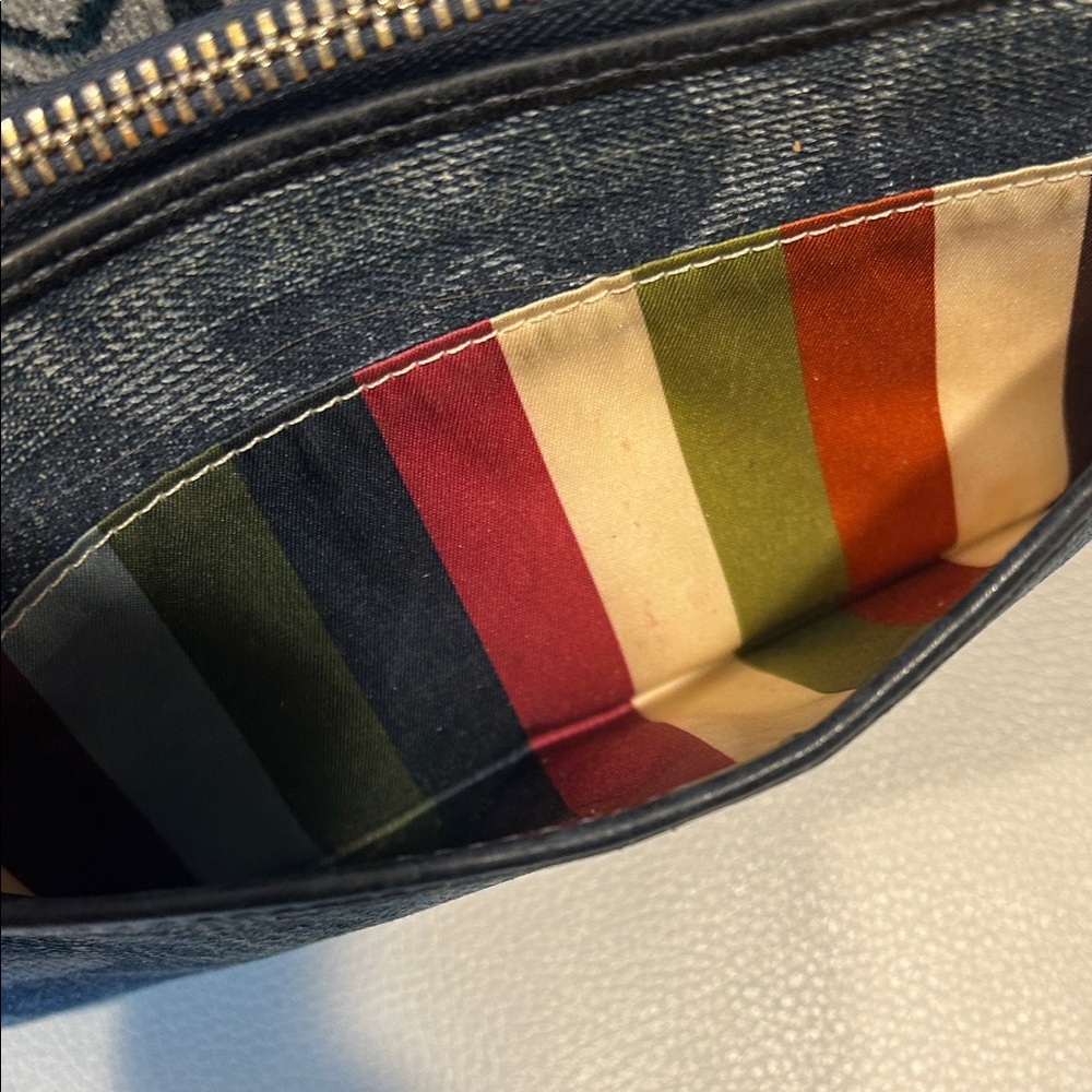 Coach Denim Legacy Y2K Wristlet Wallet - Picture 2 of 10